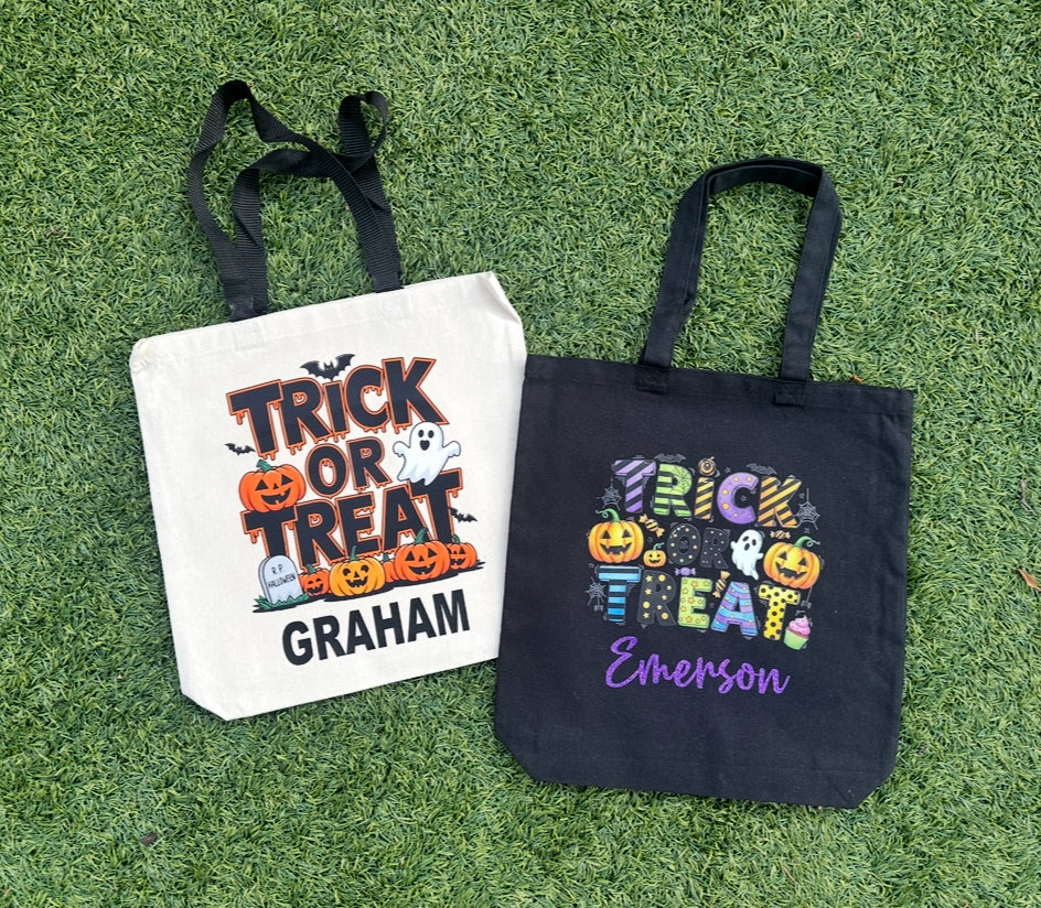 Personalized Trick or Treat Bags