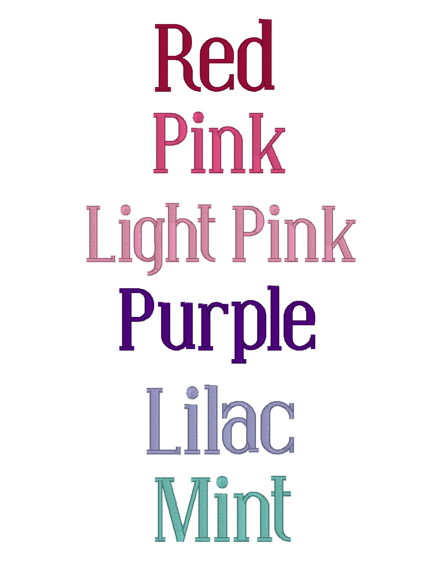 Mint Sweet Little Things 6 inch jewelry round