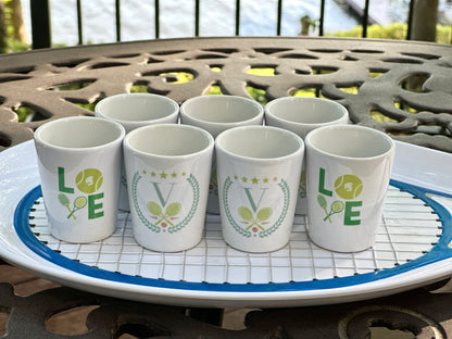 Personalized shot glasses