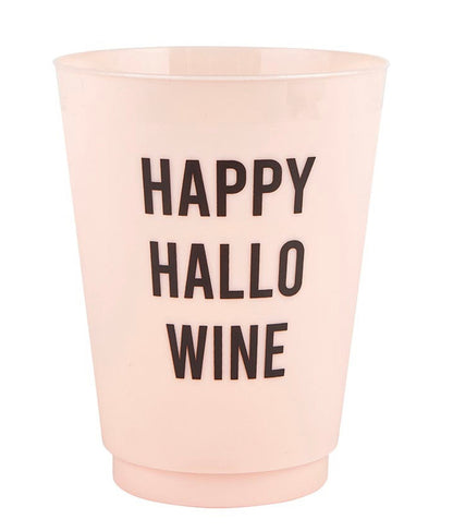 Happy Hallo Wine Cups