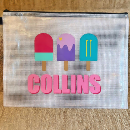 Personalized Zipper Pouches