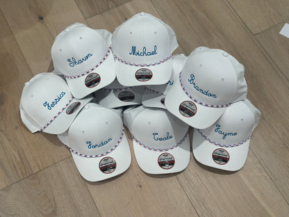 Junior Personalized Rope Hats