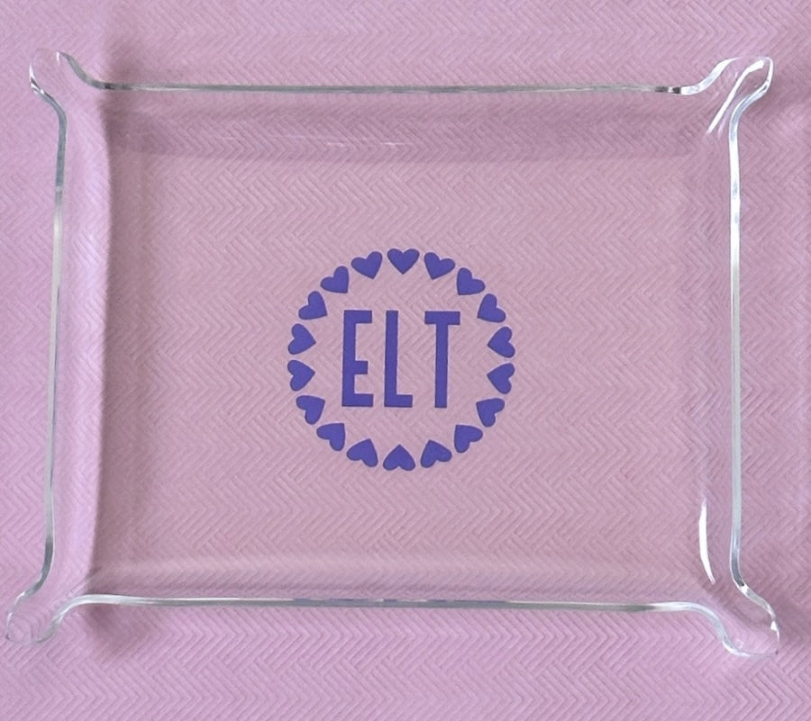 Personalized Acrylic Tray