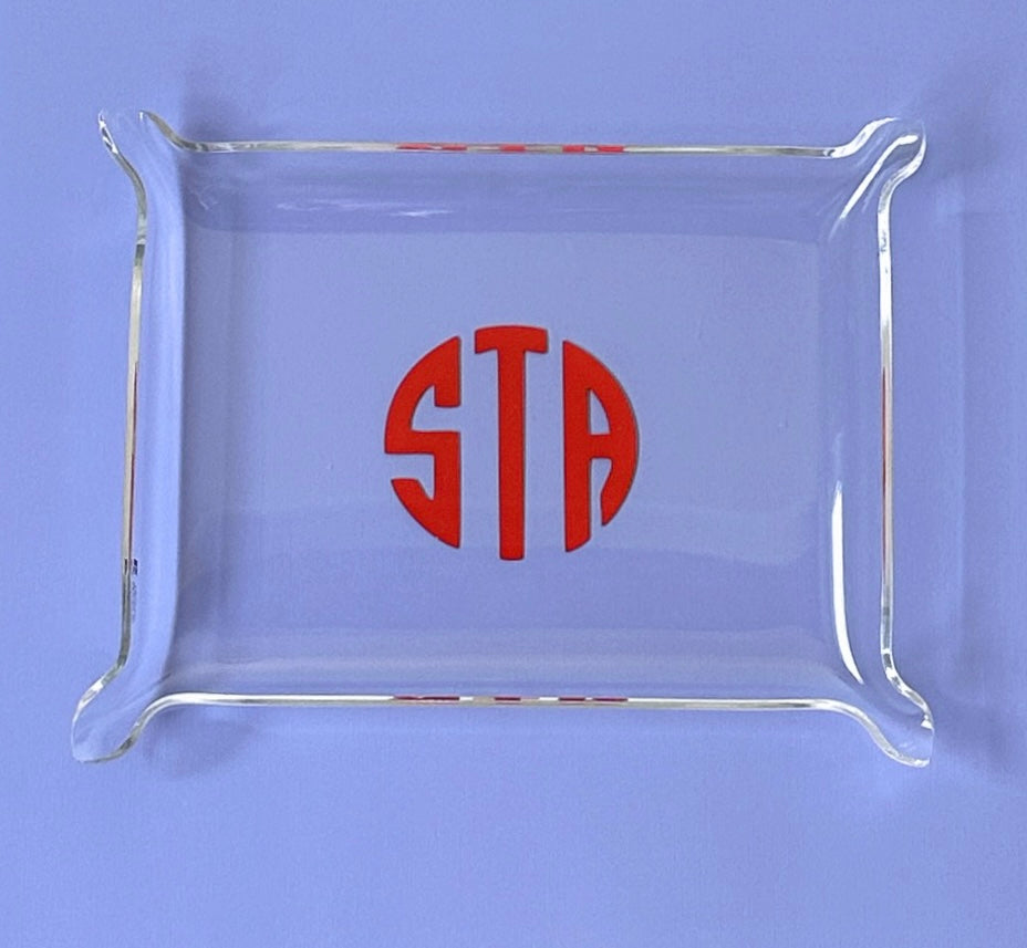 Personalized Acrylic Tray