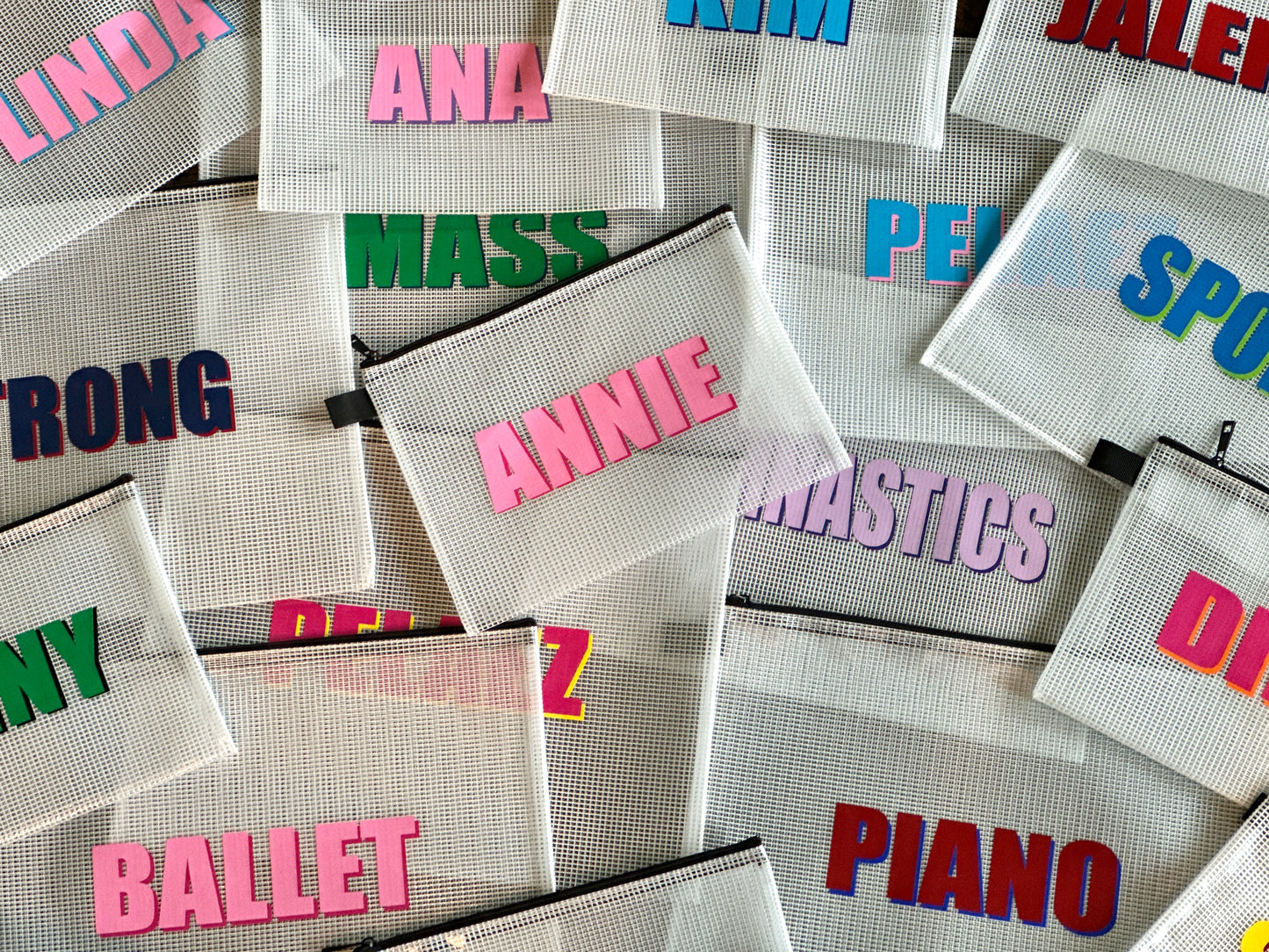 Personalized Zipper Pouches