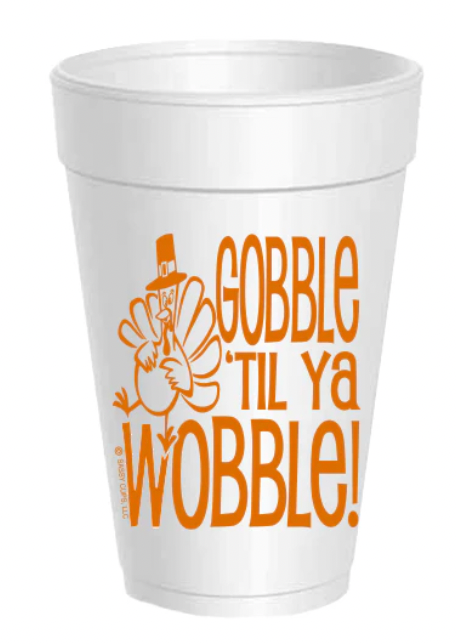 Thanksgiving 16 oz. styrofoam cups