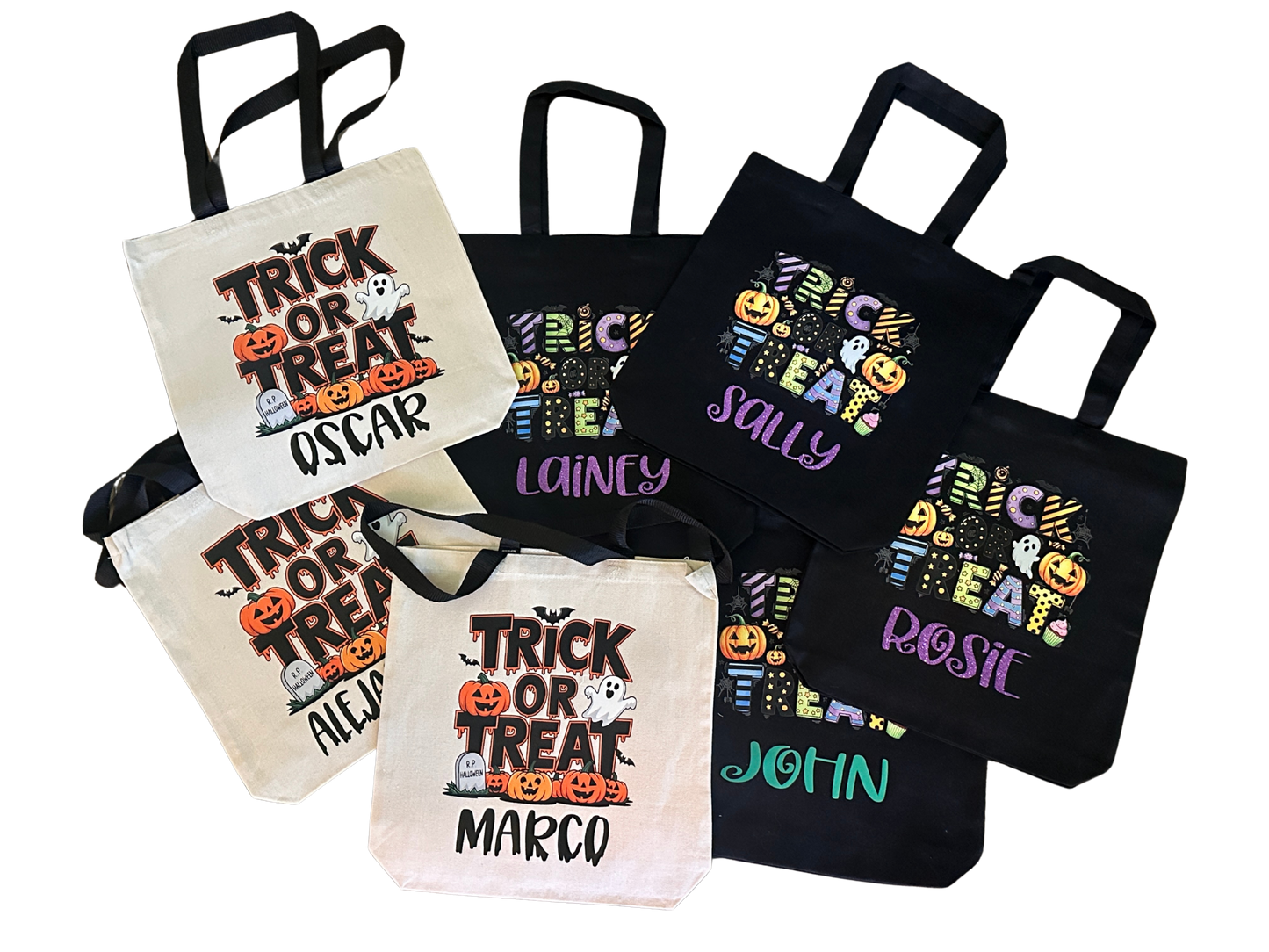 Personalized Trick or Treat Bags