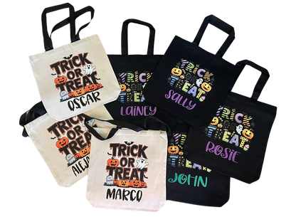 Personalized Trick or Treat Bags