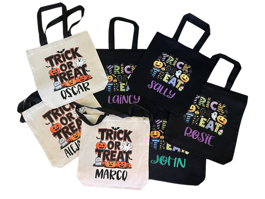 Personalized Trick or Treat Bags